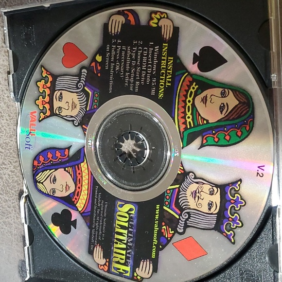 Solitare PC Windows 95/98 Game - Picture 1 of 5